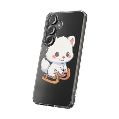 Kawaii Arctic Fox Phone Case for Cute Animal Lovers