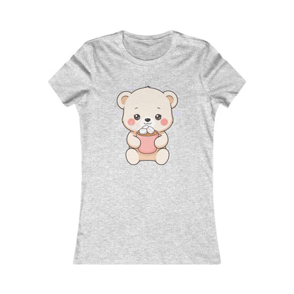 Kawaii Polar Bear Cocoa Tee for Cozy Cute Style