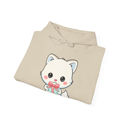 Kawaii Arctic Fox Gift Hoodie for Cozy Holiday Giving