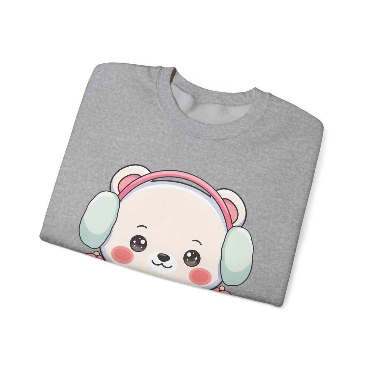 Kawaii Polar Bear Sweatshirt for Cozy Winter Days