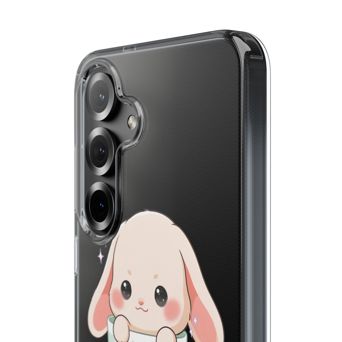 Kawaii Bunny Phone Case, Cute Teacup Rabbit