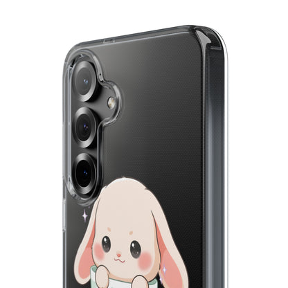 Kawaii Bunny Phone Case, Cute Teacup Rabbit