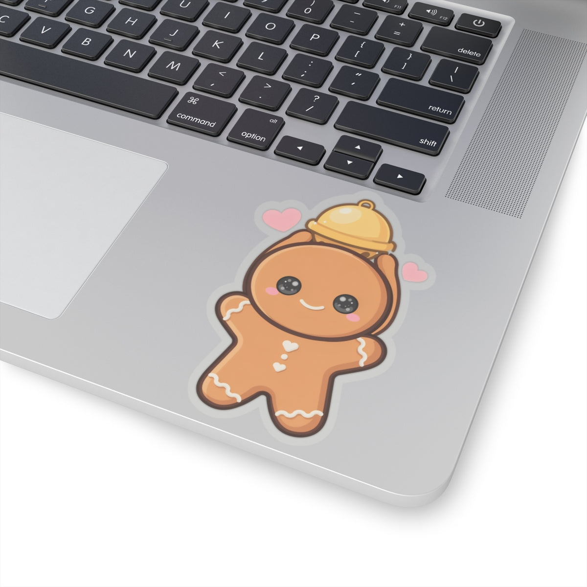 Christmas Gingerbread Sticker – Cute Kawaii Holiday Decor