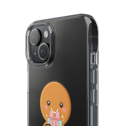 Gingerbread Man Phone Case, Cute Holiday Gift Design