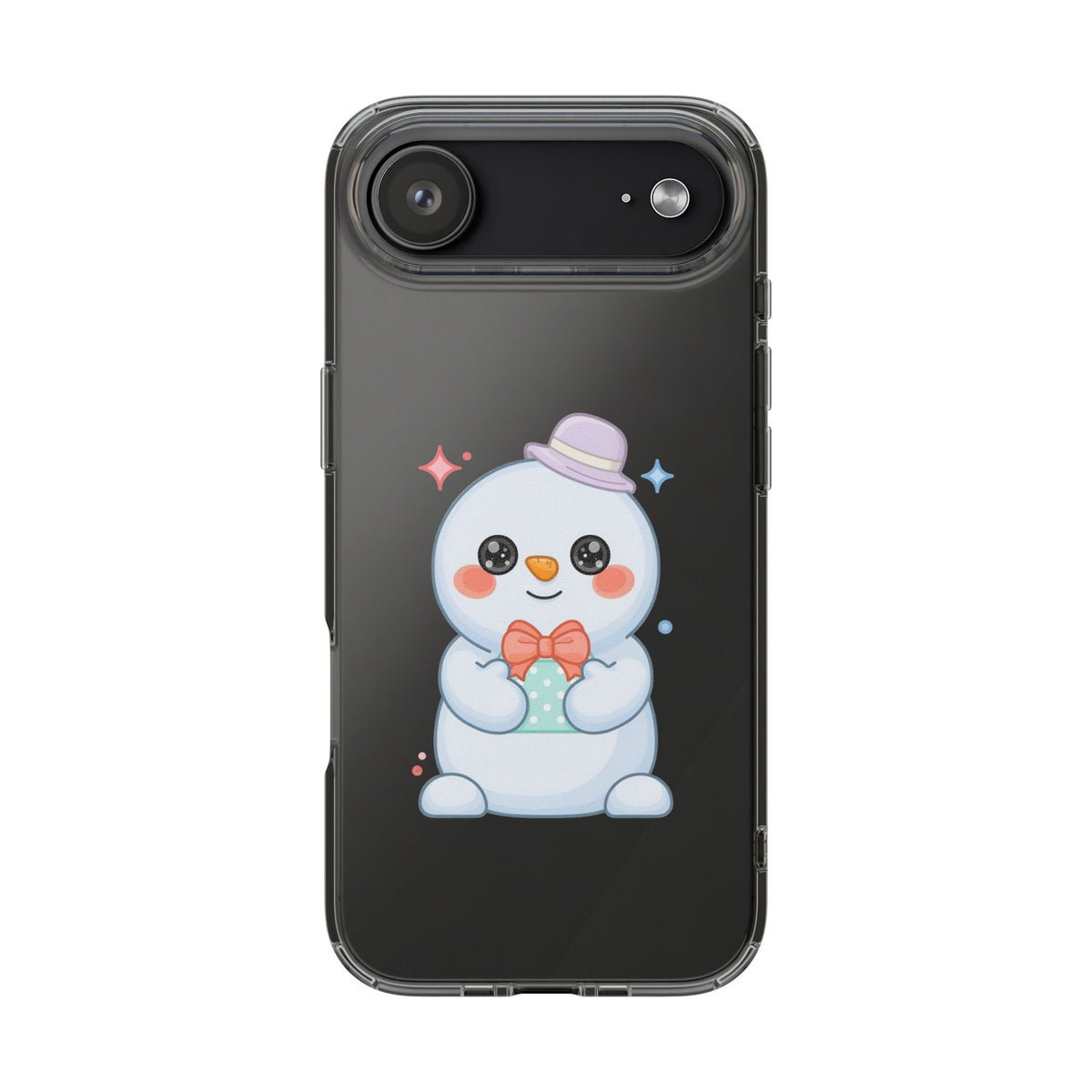 Kawaii Snowman Phone Case for Cheerful Winter Days