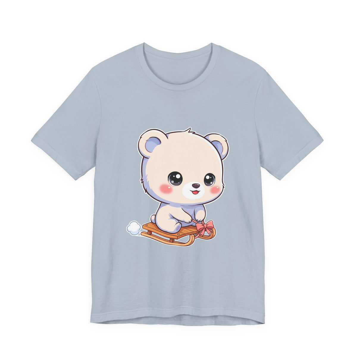 Kawaii Polar Bear T-Shirt for Cozy Winter Days