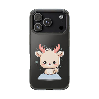 Kawaii Reindeer Phone Case for a Sweet Winter Cheer