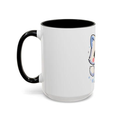 Kawaii Arctic Fox Mug for Cozy Winter Coffee Breaks