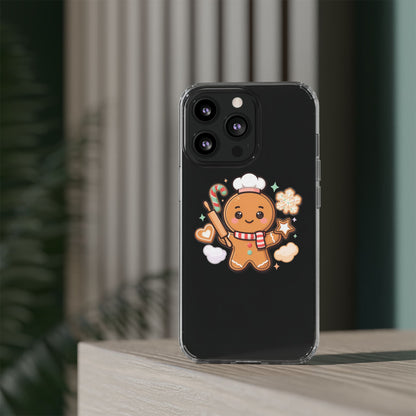 Gingerbread Christmas Phone Case for Holiday Baking Fans