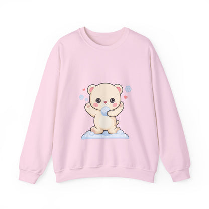 Kawaii Polar Bear Sweatshirt for Cozy Winter Days