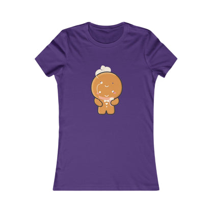 Kawaii Gingerbread Man T-Shirt for Cozy Cocoa Breaks