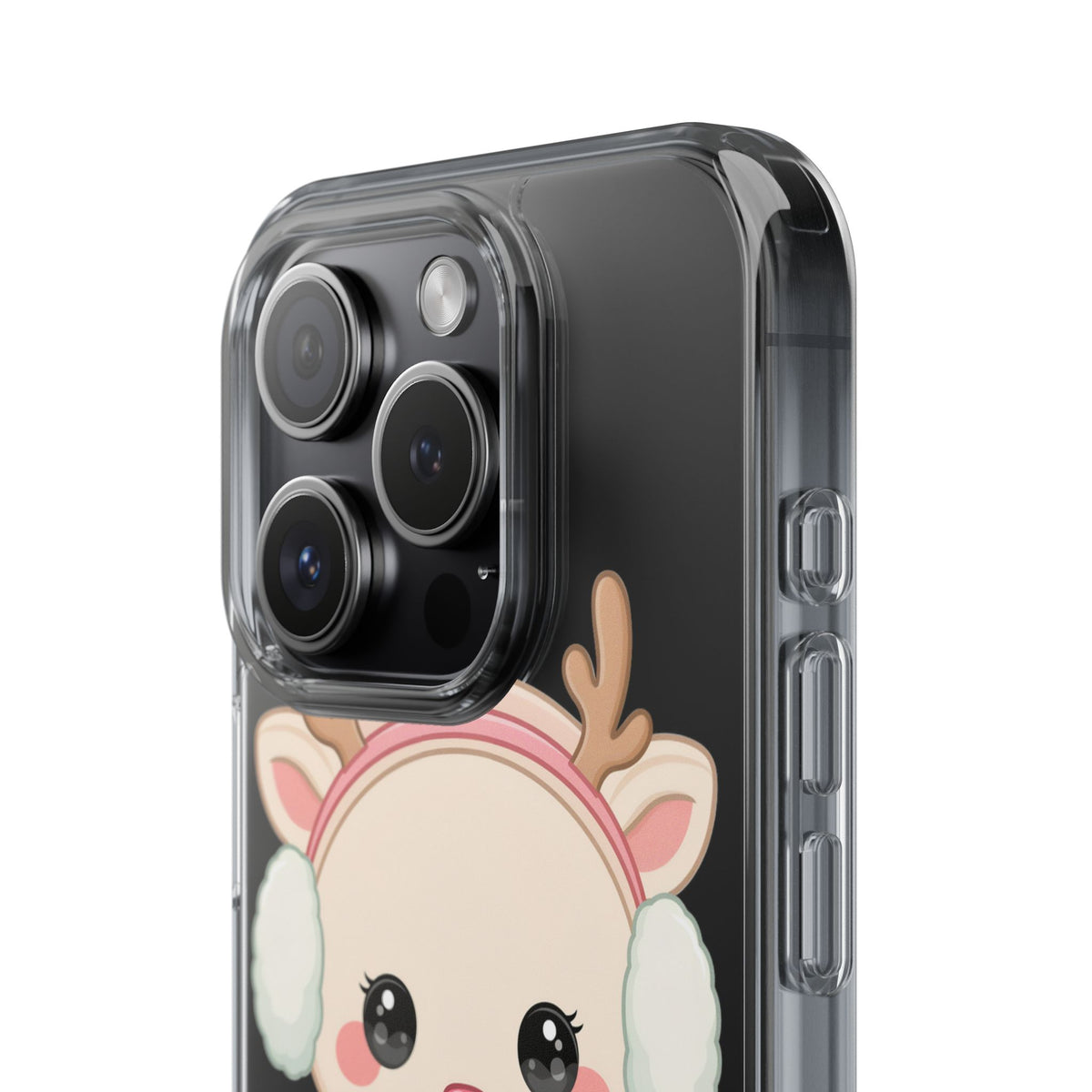 Kawaii Reindeer Phone Case for Cozy Cute Style