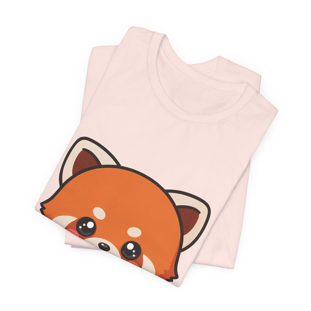 Red Panda Donut T-Shirt, Cute Kawaii Animal Tee