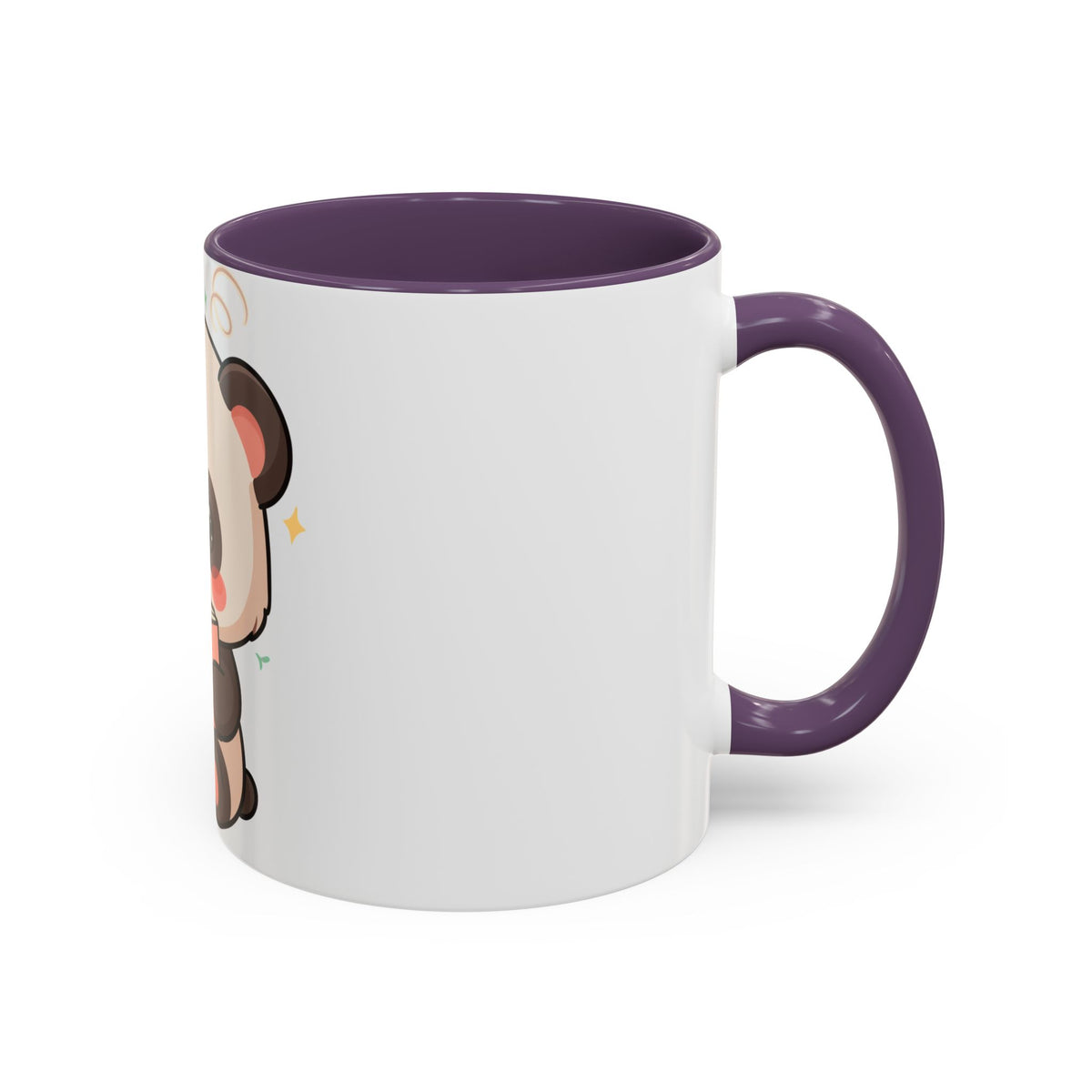 Kawaii Panda Reading Mug, Cute Book Lover Coffee Cup