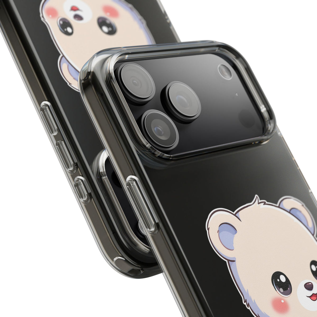 Kawaii Polar Bear Phone Case, Cute Winter Gift