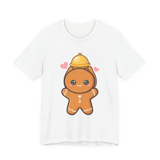 Kawaii Gingerbread T-Shirt for Sweet Holiday Cheer