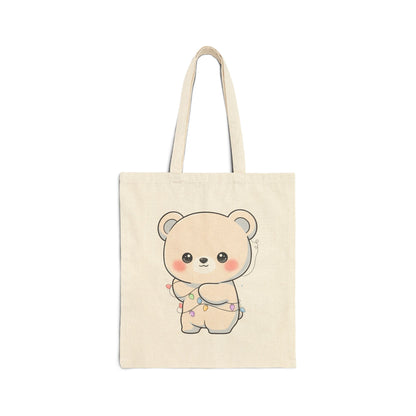 Kawaii Polar Bear Tote Bag for Cute Art Lovers