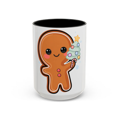 Gingerbread Christmas Mug – Cute Holiday Accent Coffee Mug