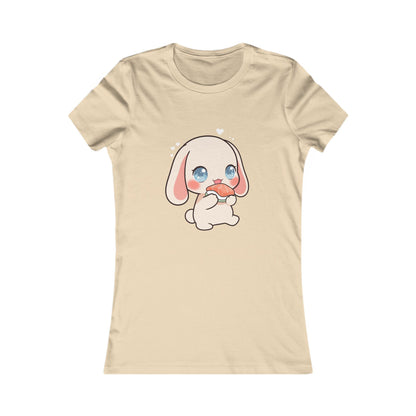 Kawaii Sushi Bunny Women's T-Shirt for Cute Style Fans