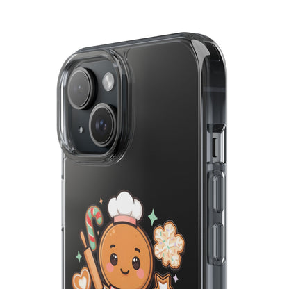 Gingerbread Christmas Phone Case for Holiday Baking Fans