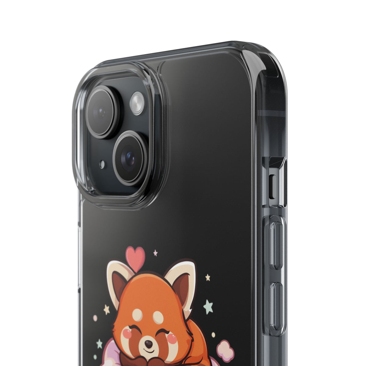 Cute Red Panda Phone Case, Dreamy Kawaii Cloud Art