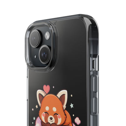 Cute Red Panda Phone Case, Dreamy Kawaii Cloud Art