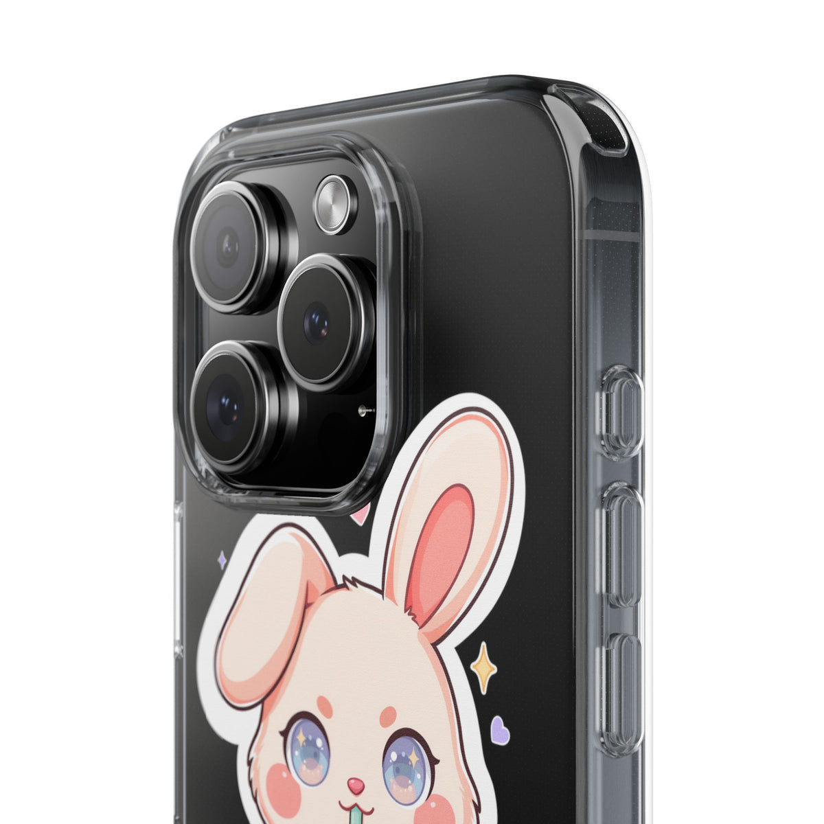 Kawaii Bunny Bubble Tea Phone Case for Boba Lovers