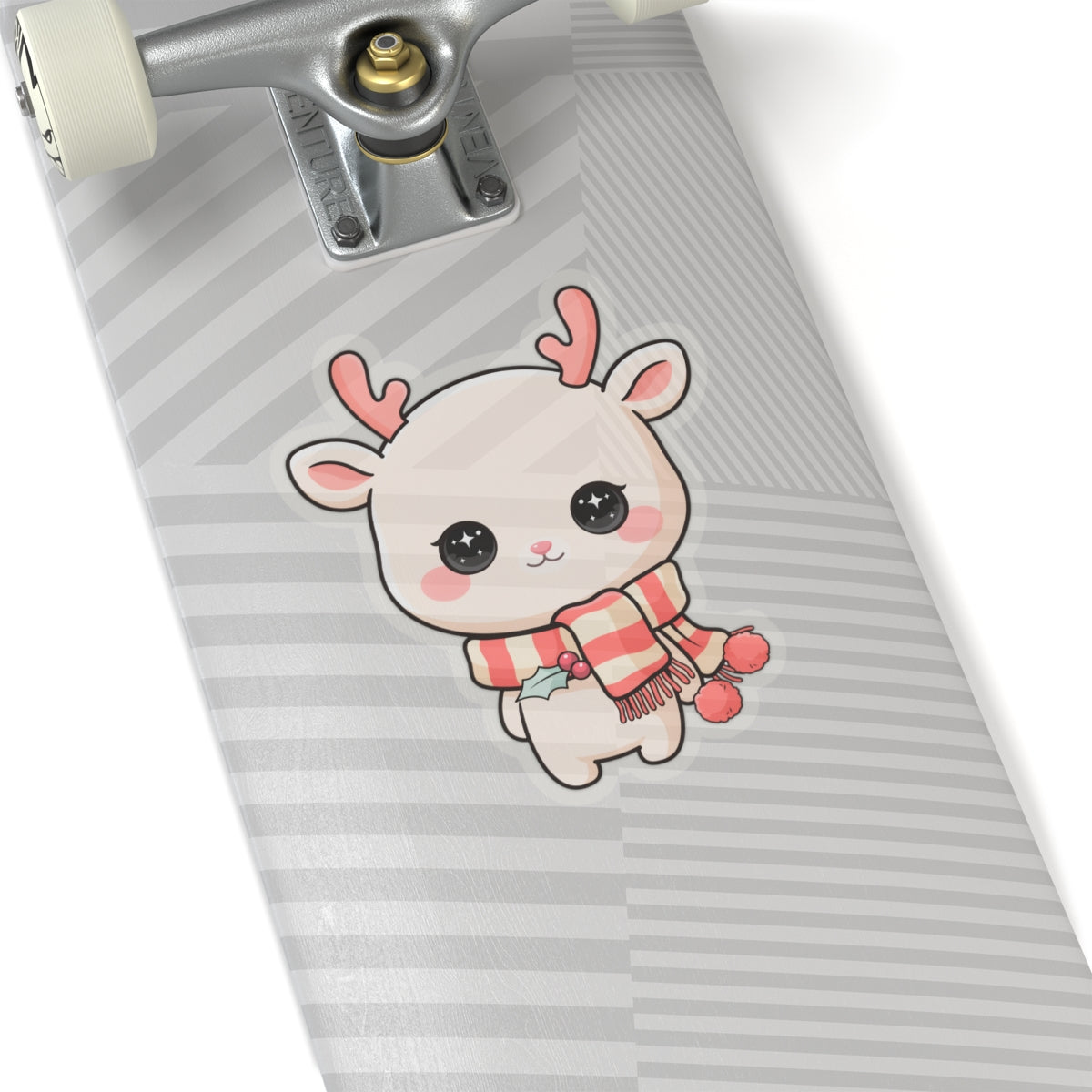 Kawaii Reindeer Sticker, Cute Christmas Gift for Journals