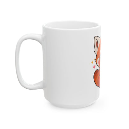Cute Red Panda Mug for Cozy Morning Coffee