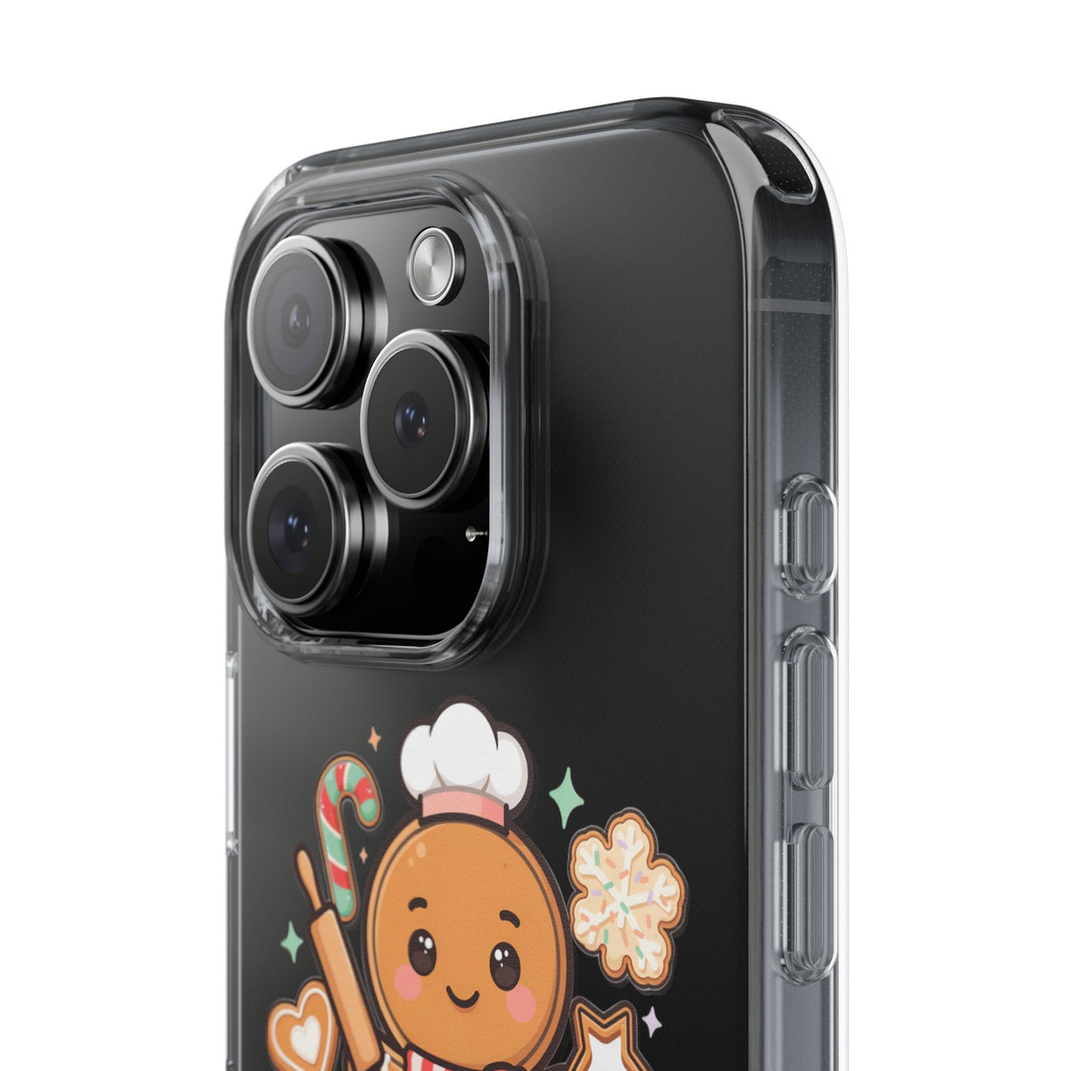 Gingerbread Christmas Phone Case for Holiday Baking Fans