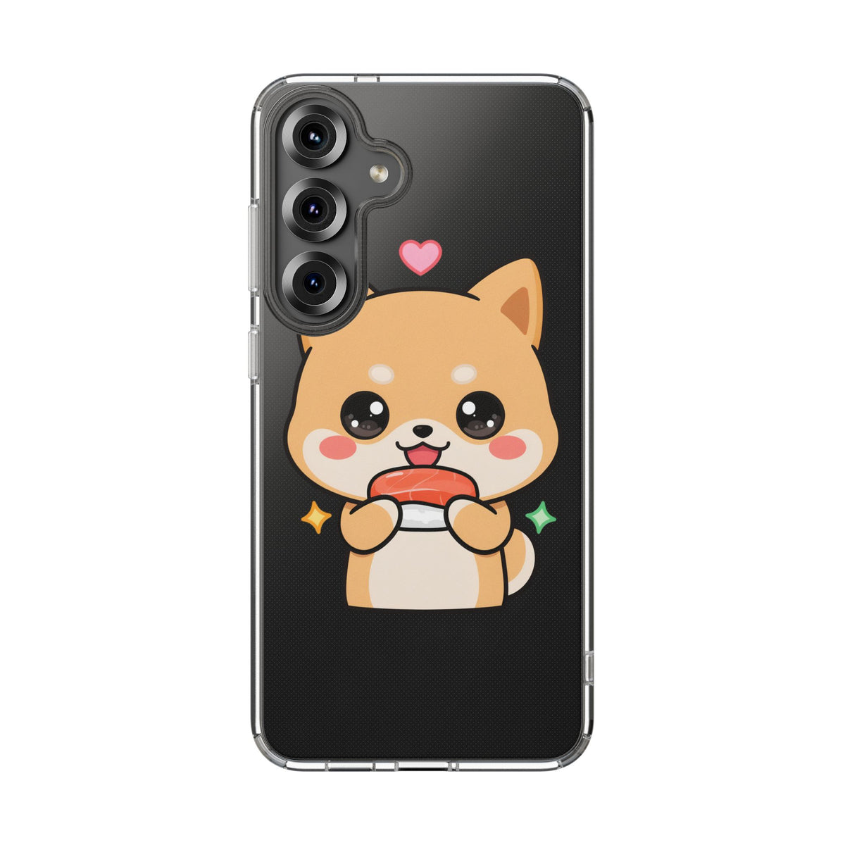 Kawaii Shiba Inu Phone Case for Sushi Lovers