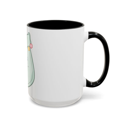 Christmas Snowman Accent Coffee Mug, Cute Holiday Gift