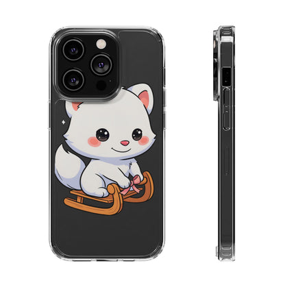 Kawaii Arctic Fox Phone Case for Cute Animal Lovers