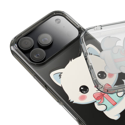 Kawaii Arctic Fox Phone Case with Gift
