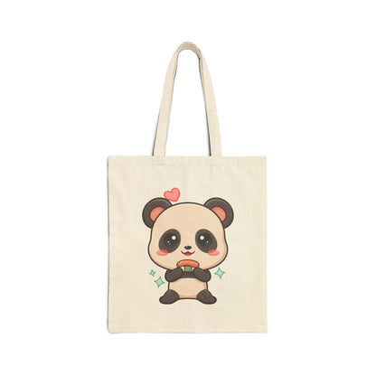 Kawaii Panda Sushi Tote Bag for Cute Everyday Carry