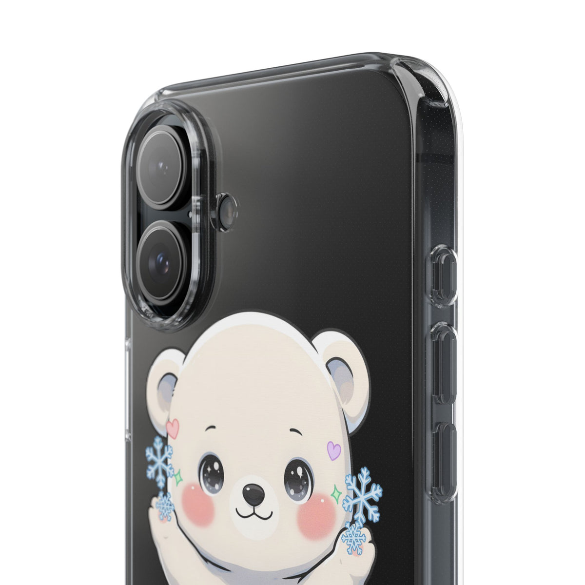 Kawaii Polar Bear Phone Case for a Cozy Winter Gift