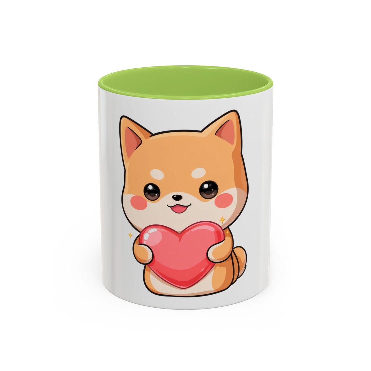 Kawaii Shiba Inu Accent Coffee Mug for Dog Lovers