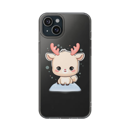 Kawaii Reindeer Phone Case for a Sweet Winter Cheer