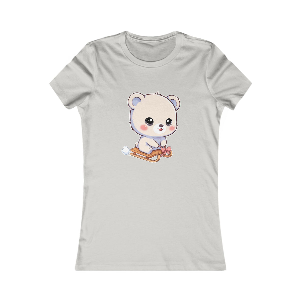 Kawaii Polar Bear Tee for Cute Winter Outfits