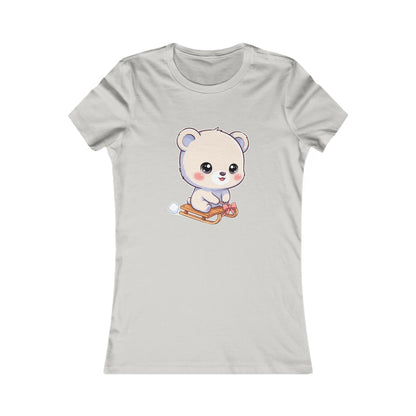 Kawaii Polar Bear Tee for Cute Winter Outfits