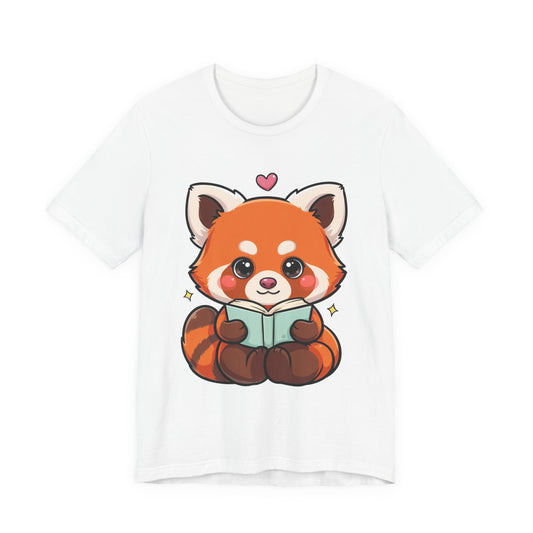 Reading Red Panda T-Shirt for Book Lovers