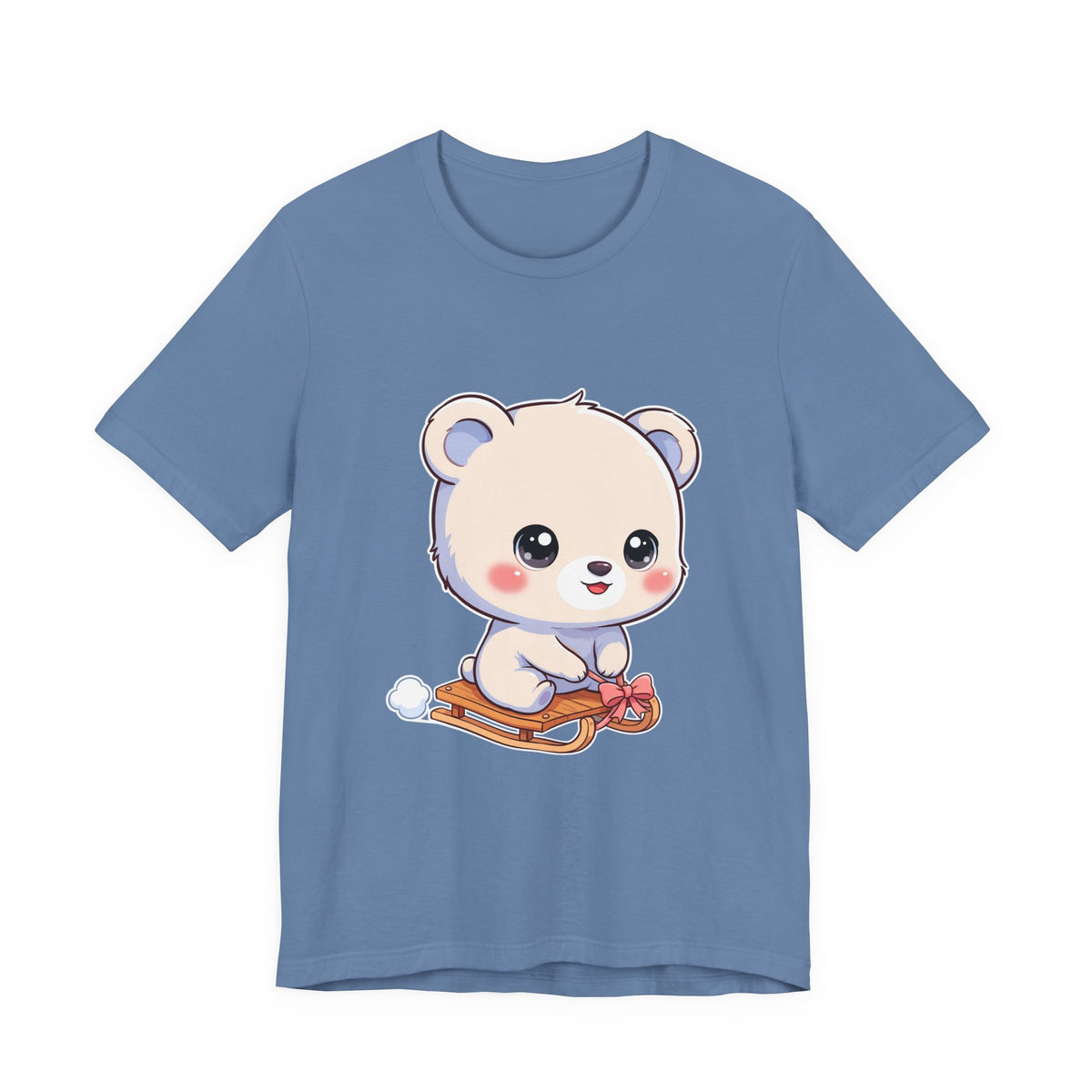 Kawaii Polar Bear T-Shirt for Cozy Winter Days