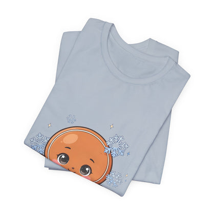 Kawaii Gingerbread Man T-Shirt for a Cozy Christmas Mood