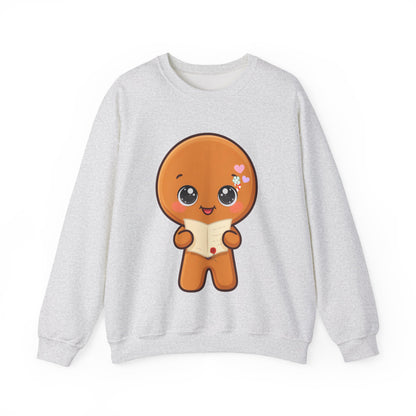 Christmas Gingerbread Sweatshirt: Kawaii Letter to Santa