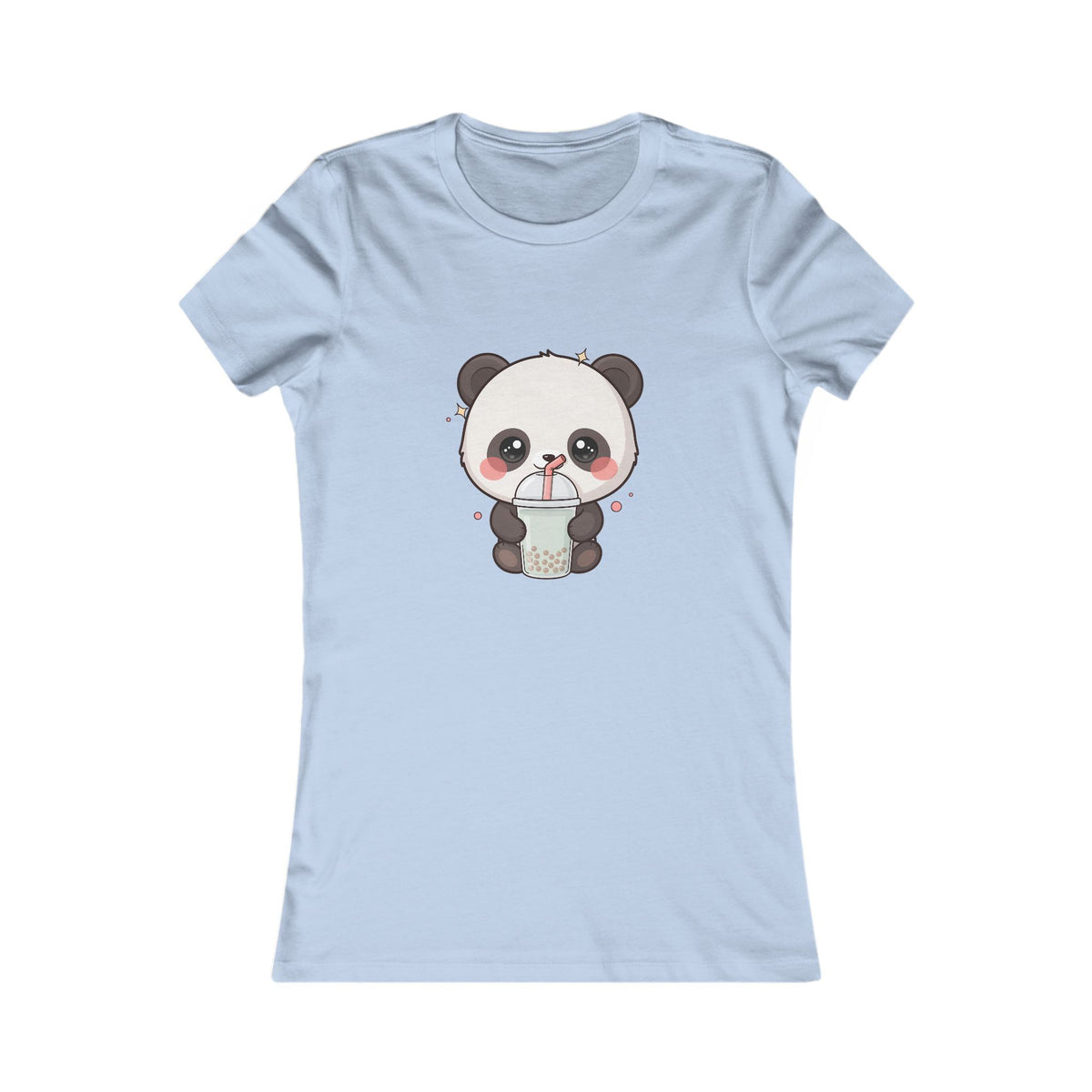 Kawaii Panda Bubble Tea Women's Favorite Tee