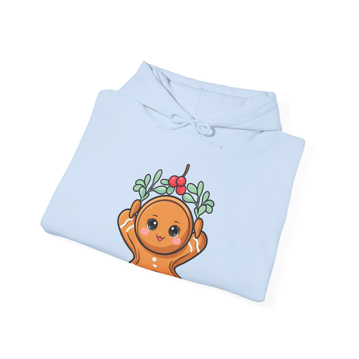 Kawaii Gingerbread Hoodie for Cute Holiday Cheer
