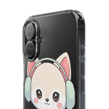 Kawaii Arctic Fox Phone Case – Cozy Winter Cutie