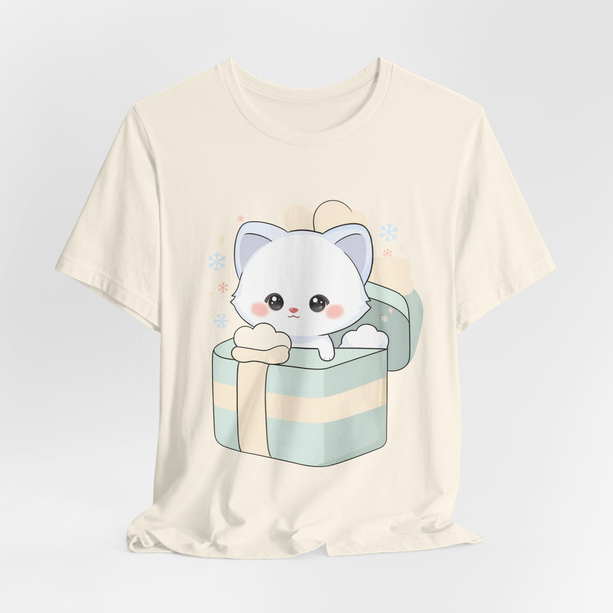 Arctic Fox Gift Tee, Cute Kawaii Birthday Present