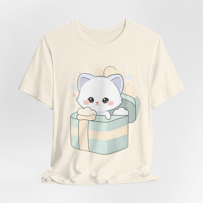 Arctic Fox Gift Tee, Cute Kawaii Birthday Present