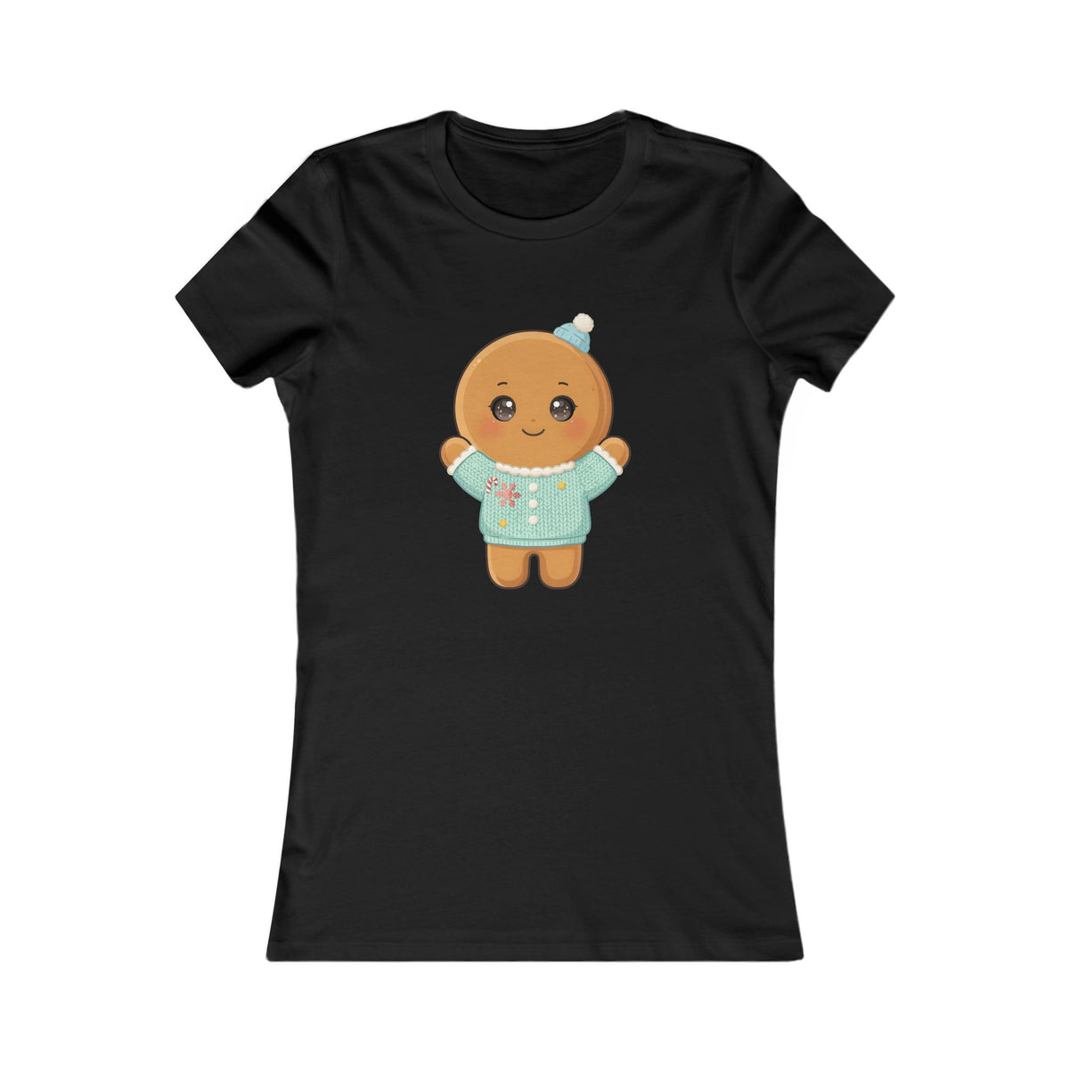 Kawaii Gingerbread Christmas Shirt for Holiday Cheer